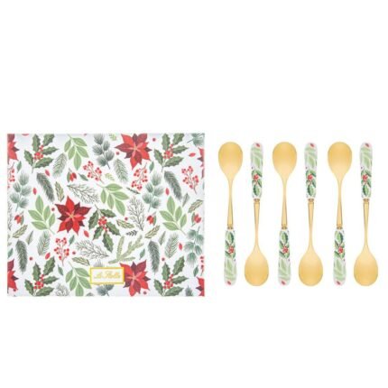 Cucchiaini Natalizi Bianco Natale