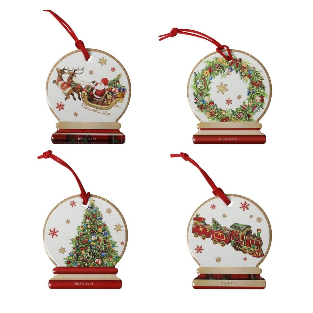 Poggia moka Christmas 4 modelli di Brandani Poggia moka Christmas 4 modelli