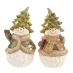 Pupazzo di Neve in Ceramica a Led