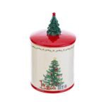 Scatola decoro albero natalizio