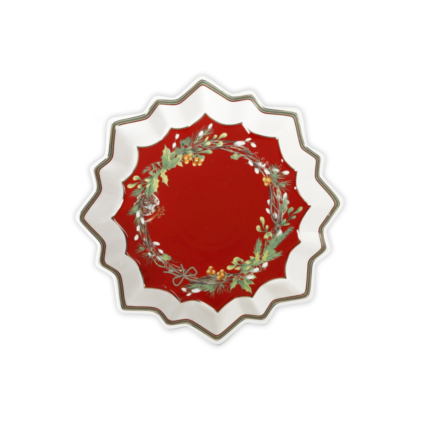 Vassoio Stella Carol in Porcellana