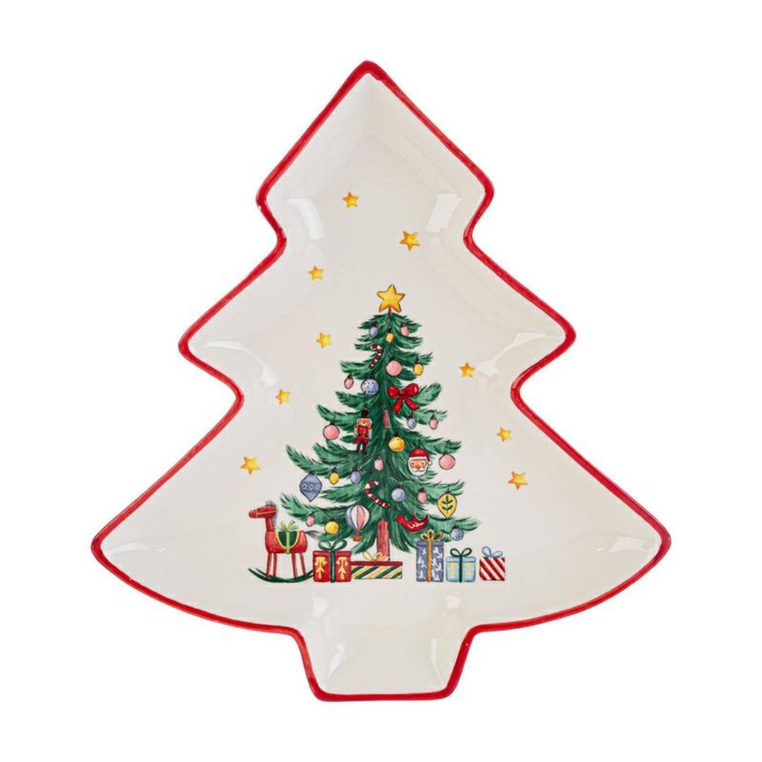 Vassoio ad albero decoro albero natalizio di le Stelle Vassoio ad albero decoro albero natalizio