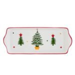 Vassoio in ceramica Christmas Tree