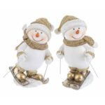 Pupazzo di Neve Oro 18cm