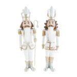 Soldatino Bianco e oro 41cm