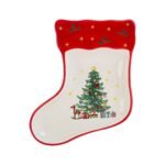 Vassoio a Forma di Calza Natalizio