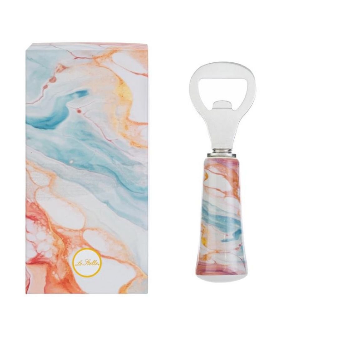 Apribottiglie Watercolor 12cm di Le Stelle Bomboniere Apribottiglie Watercolor 12cm