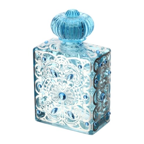 Bottiglia in Vetro Bisanzio Celeste di Hervit Creation Bottiglia in Vetro Bisanzio Celeste