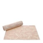 Box 2 tovagliette foliage rosa e oro