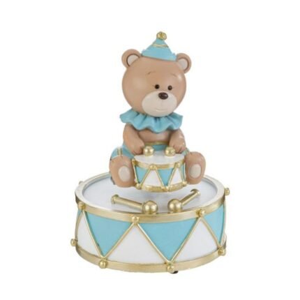 Carillon Orsetto Celeste 16cm