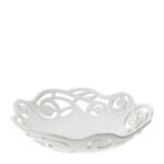 Centrotavola Tondo Jolie in Porcellana