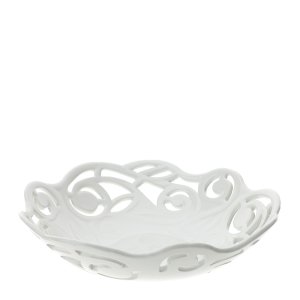 Centrotavola Tondo Jolie in Porcellana