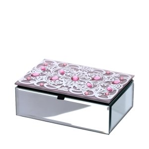 Cofanetto Portagioie Byzantium Rosa