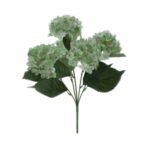 Mazzo 6 Ortensie Verdi