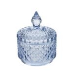 Scatola Vetro Dorothy Blu 11cm