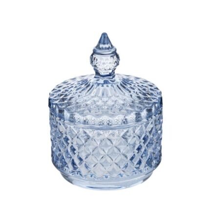 Scatola Vetro Dorothy Blu 11cm