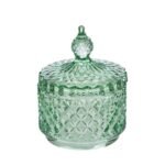 Scatola Vetro Dorothy Verde 11cm