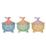 Scatola in Vetro Colorata 13cm