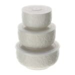 Set 3 Contenitori Tulipano