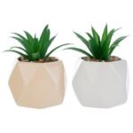 Vasetto con Piantina Artificiale 16cm