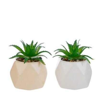 Vasetto con Piantina Artificiale 8cm