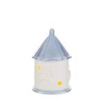 Giostrina a Led in Porcellana Celeste