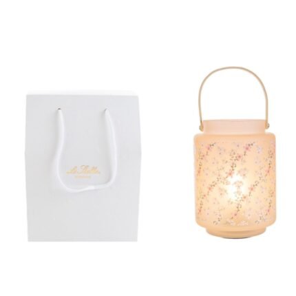 Lanterna a Lampada in Vetro Magnolia