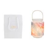 Lanterna a Lampada in Vetro Watercolor