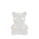 Orsetto in Porcellana Bianca a Led