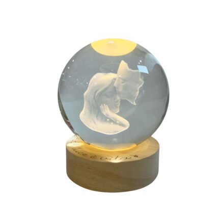 Lampada Coppia Sposi Stilizzata Grande