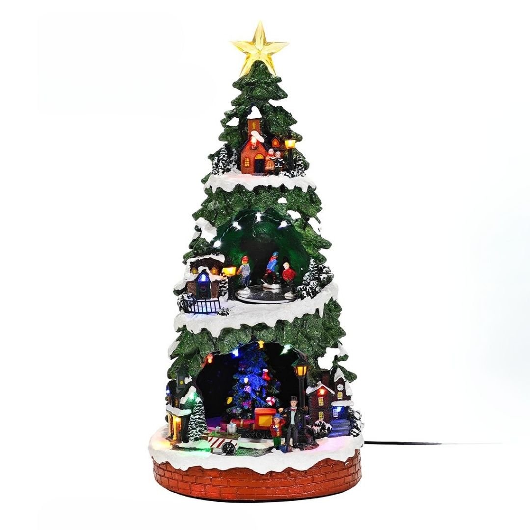 Albero di Natale con Musica e Movimento Vestiamo casa Gran Natale Albero di Natale con Musica e Movimento Vestiamo casa Gran Natale