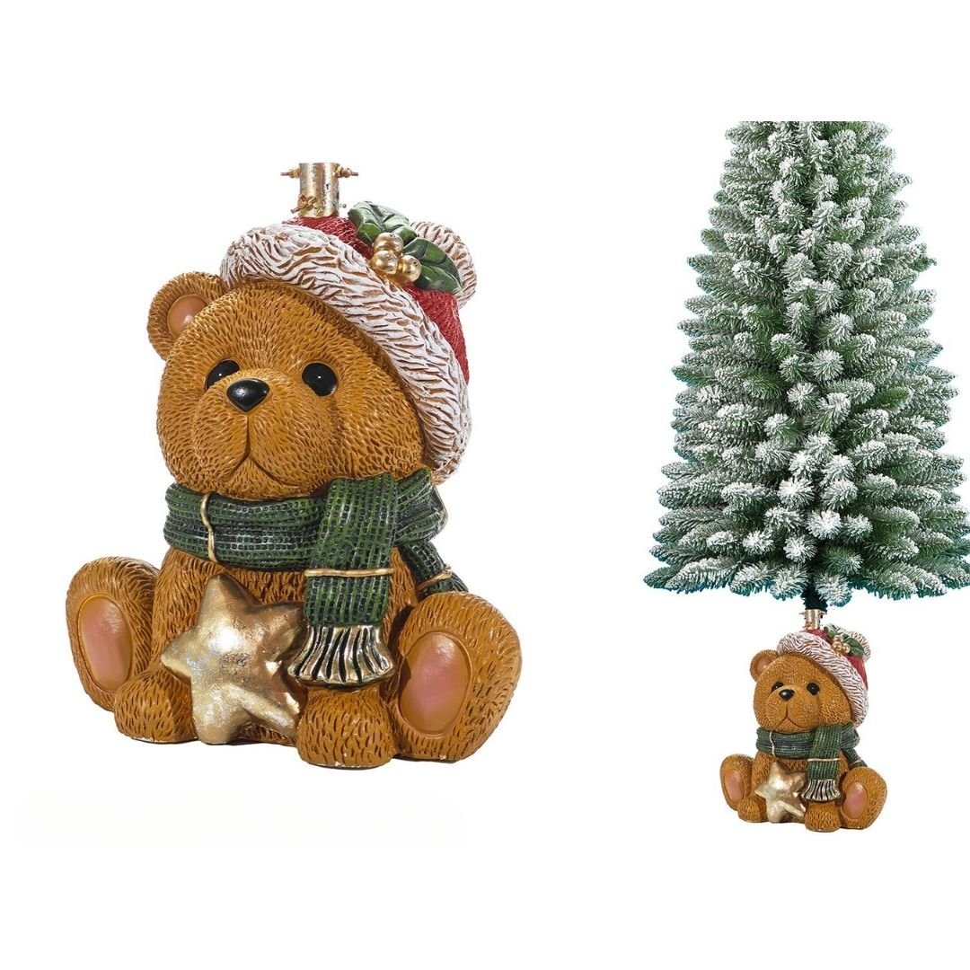 Base per Albero di Natale Orsetto di Vestiamo Casa Gran Natale Base per Albero di Natale Orsetto di Vestiamo Casa Gran Natale