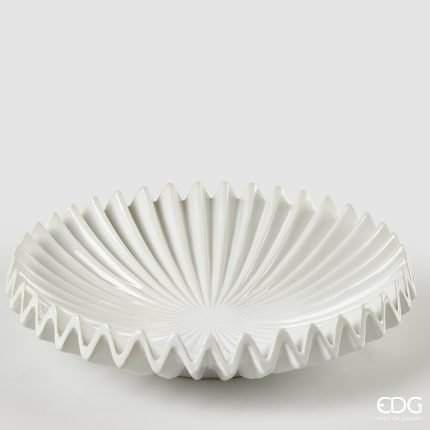 Centrotavola Rotondo Raggiera in Ceramica 36cm EDG Enzo De Gasperi