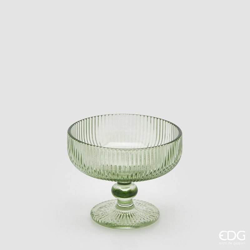 Coppe Gelato a Righe Verdi EDg Enzo De Gasperi