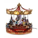 Giostra Carosello di Natale con Musica di Vestiamo casa Gran Natale