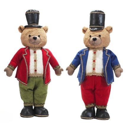 Orso Natalizio in Piedi 63cm di Vestiamo Casa Gran Natale