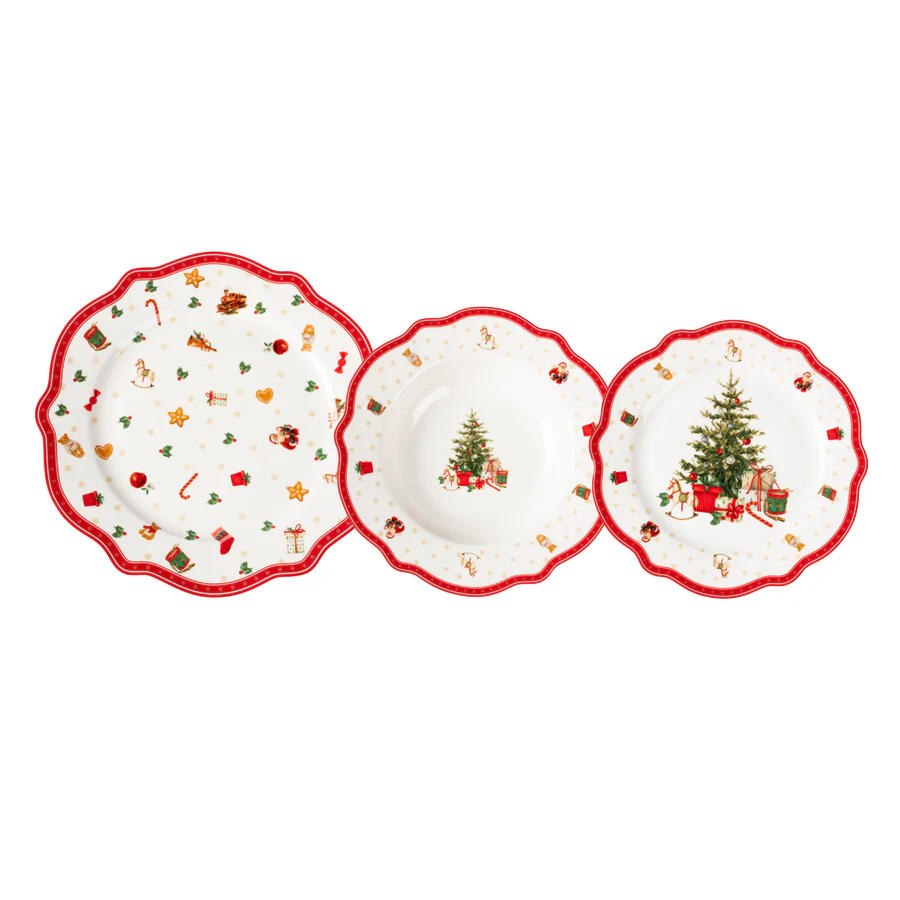 Piatti Natalizi Red Toys e Albero Vestiamo Casa Gran Natale Piatti Natalizi Red Toys e Albero Vestiamo Casa Gran Natale