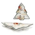 Piatto Albero di Natale Ghirlanda di Vestiamo Casa Gran Natale