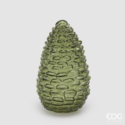 Pigna Verde a Led Natalizia 25cm EDG Enzo De Gasperi