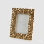 Portafoto Oro Elleboro 13x18cm EDG Enzo De Gasperi