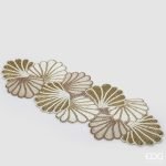 Runner Natalizio Conchiglie 90x30cm EDG Enzo De Gasperi