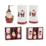 Set 2 Asciugamani e Dispenser Natalizi di Vestiamo casa Gran Natale