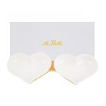Set Ciotole Cuore in Porcellana Le Stelle