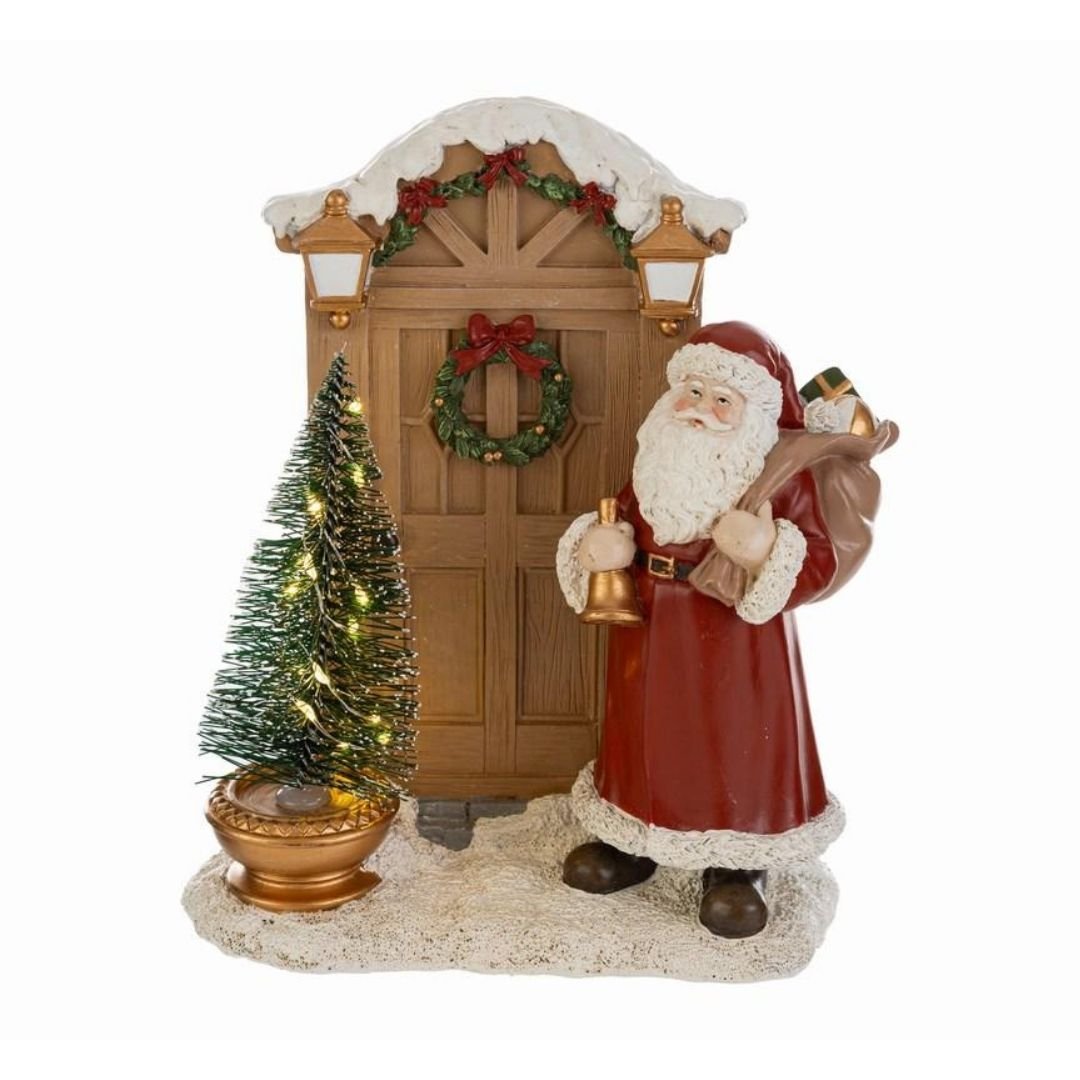 Ambientazione Babbo Natale con Albero a Led di Le Stelle Ambientazione Babbo Natale con Albero a Led di Le Stelle