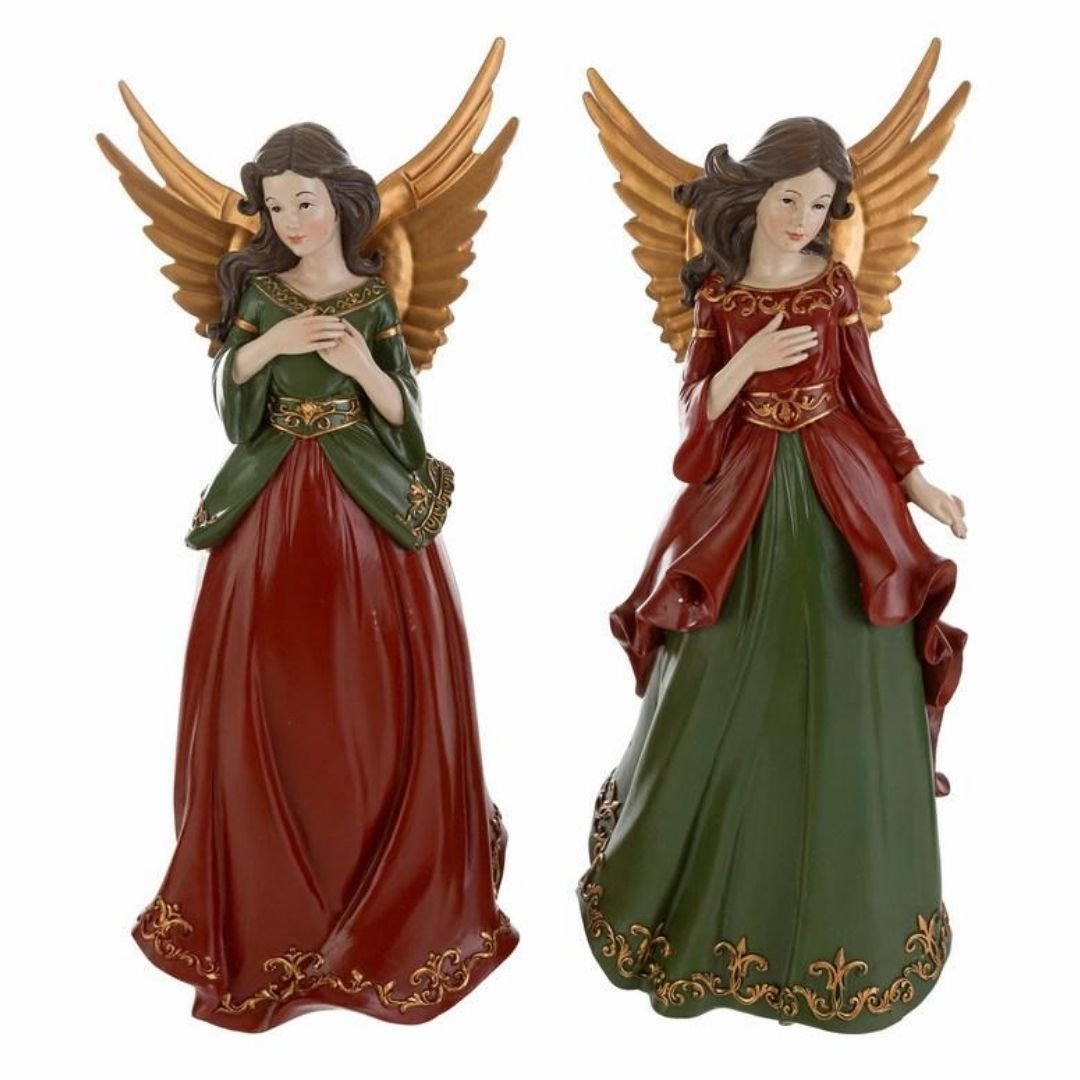 Angelo Natalizio in Resina 32cm di Le Stelle Angelo Natalizio in Resina 32cm di Le Stelle