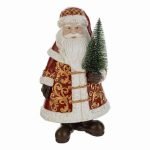 Babbo Natale in Resina 23cm di Le Stelle