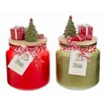 Candela Natalizia in Barattolo 15cm di Le Stelle