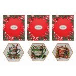 Poggia Pentola Natalizi in Ceramica 20cm di Le Stelle