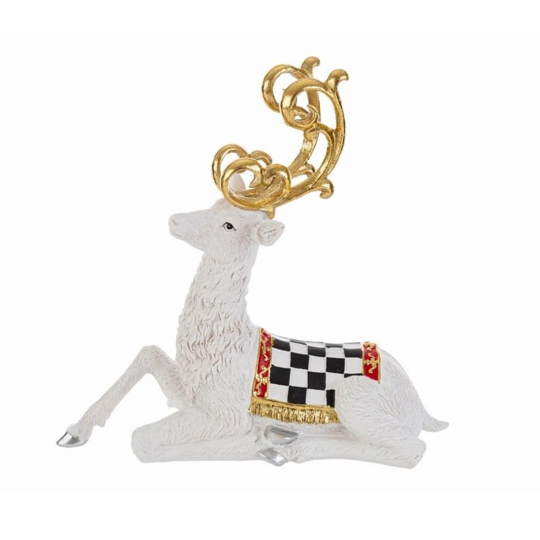 Renna Natalizia Black Royale Seduta di Le Stelle Renna Natalizia Black Royale Seduta di Le Stelle