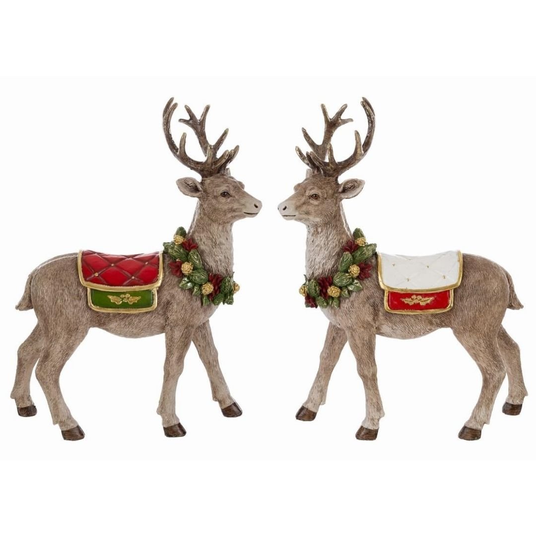 Renna Natalizia in Resina 32cm di Le Stelle Renna Natalizia in Resina 32cm di Le Stelle